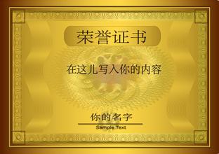 和平和平资质证书